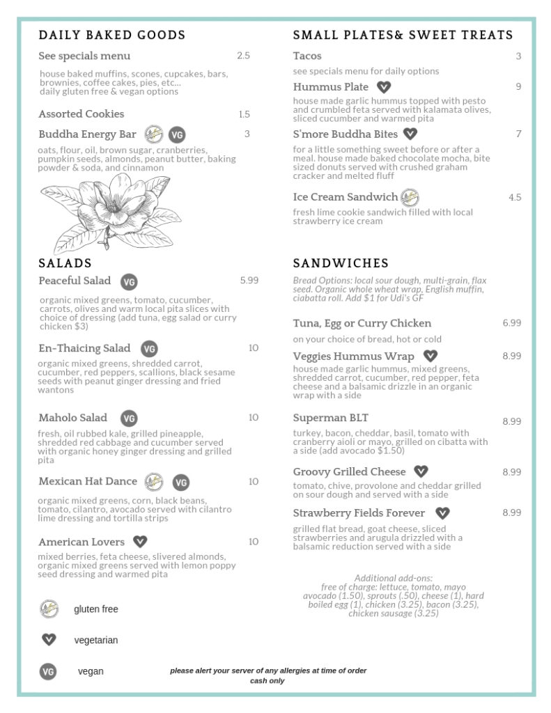 buddha bistro spring summer menu 2019 page 2