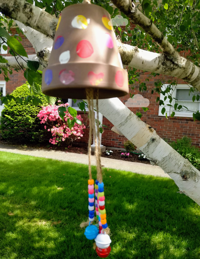 Kids Finger Print Chimes and Ice Cream Sunday Class - The Buddha Bistro